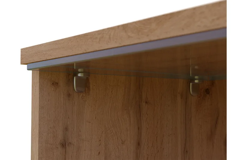 Kanak Tv-bänk 140 cm - Vit - Möbler - TV- & Mediamöbler - TV bänk & mediabänk