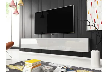 Kanak Tv-bänk 180 cm - Vit - Möbler - TV- & Mediamöbler - TV bänk & mediabänk