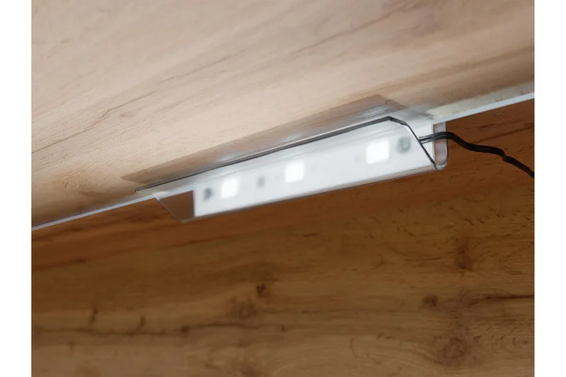 Kanak Tv-bänk 180 cm - Vit/Grå - Möbler - TV- & Mediamöbler - TV bänk & mediabänk