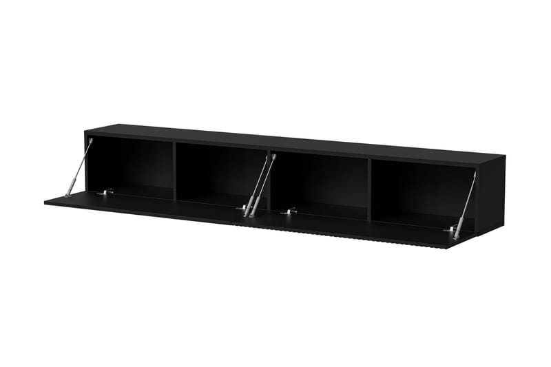 Kangana Tv-bänk 200 cm - Svart - Möbler - TV- & Mediamöbler - TV bänk & mediabänk