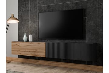 Kangana Tv-bänk 200 cm - Svart - Möbler - TV- & Mediamöbler - TV bänk & mediabänk