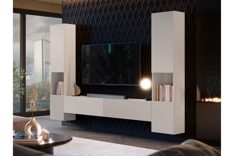 Kangana Tv-möbelset - Beige - Möbler - TV- & Mediamöbler - TV-möbelset