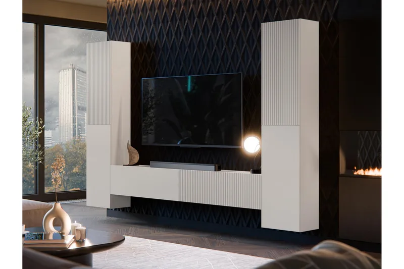 Kangana Tv-möbelset - Beige - Möbler - TV- & Mediamöbler - TV-möbelset