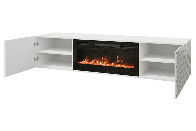 Kanki Tv-bänk 183 cm - Svart - Möbler - TV- & Mediamöbler - TV bänk & mediabänk