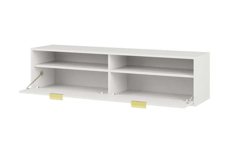 Kanon Tv-bänk 140 cm - Vit - Möbler - TV- & Mediamöbler - TV bänk & mediabänk