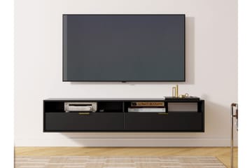 Kanon Tv-bänk 175 cm - Svart - Möbler - TV- & Mediamöbler - TV bänk & mediabänk