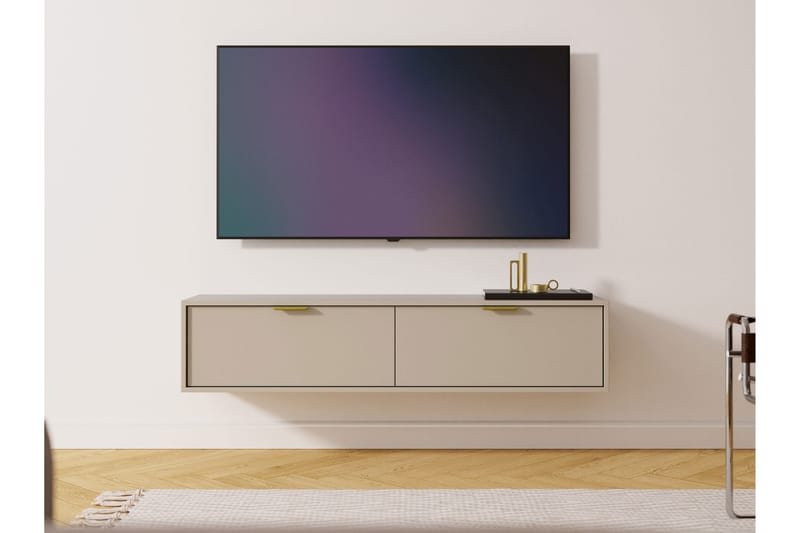 Kanta Tv-bänk 140 cm - Beige - Möbler - TV- & Mediamöbler - TV bänk & mediabänk