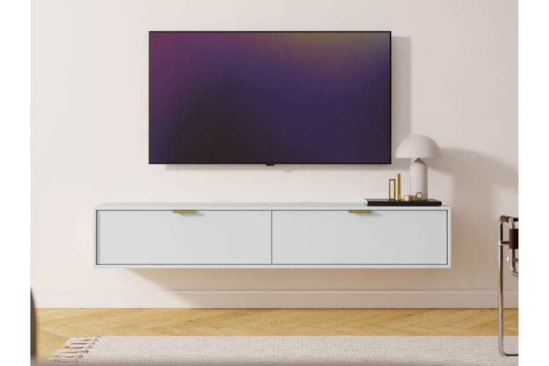 Kanta Tv-bänk 175 cm - Vit - Möbler - TV- & Mediamöbler - TV bänk & mediabänk