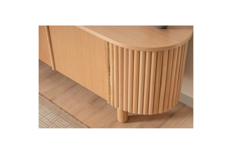 Karela Tv-bänk 180 cm - Ljusfärgat trä - Möbler - TV- & Mediamöbler - TV bänk & mediabänk