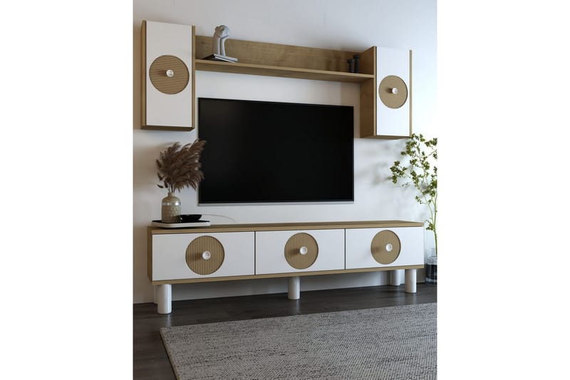 Katsuyoshi Tv-skåp - Vit - Möbler - TV- & Mediamöbler - TV-skåp