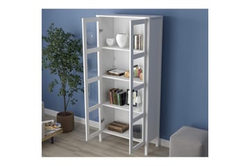 Kelric Bokhylla 80 cm - Natur/Vit - Förvaring - Hylla - Bokhylla