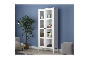 Kelric Bokhylla 80 cm - Natur/Vit - Förvaring - Hylla - Bokhylla