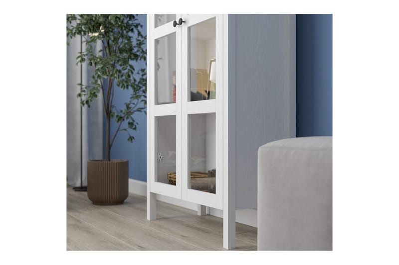 Kelric Bokhylla 80 cm - Natur/Vit - Förvaring - Hylla - Bokhylla