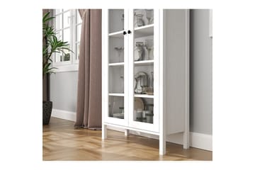 Kelric Bokhylla 83 cm - Natur/Vit - Förvaring - Hylla - Bokhylla