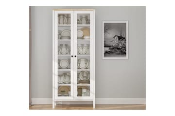 Kelric Bokhylla 83 cm - Natur/Vit - Förvaring - Hylla - Bokhylla