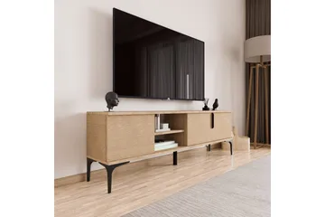 Kunar Tv-bänk 180 cm - Natur - Möbler - TV- & Mediamöbler - TV bänk & mediabänk