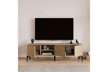 Kunar Tv-bänk 180 cm - Natur - Möbler - TV- & Mediamöbler - TV bänk & mediabänk