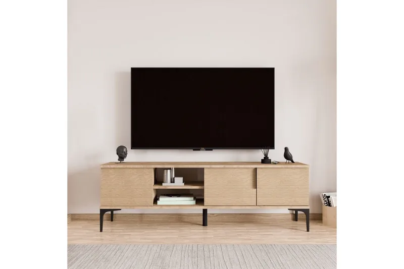 Kunar Tv-bänk 180 cm, Natur