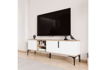 Kunar Tv-bänk 180 cm - Vit - Möbler - TV- & Mediamöbler - TV bänk & mediabänk