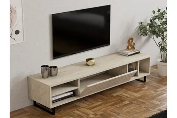 Lamal Tv-bänk 160 cm - Beige - Möbler - TV- & Mediamöbler - TV bänk & mediabänk