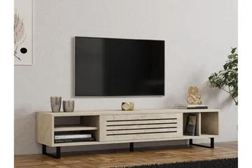 Lamal Tv-bänk 160 cm - Beige - Möbler - TV- & Mediamöbler - TV bänk & mediabänk
