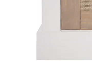 Lanseria TV-bänk 95 cm - Vit/Grå - Möbler - TV- & Mediamöbler - TV bänk & mediabänk