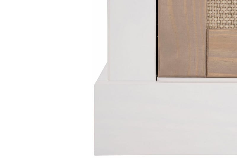 Lanseria TV-bänk 95 cm - Vit/Grå - Möbler - TV- & Mediamöbler - TV bänk & mediabänk