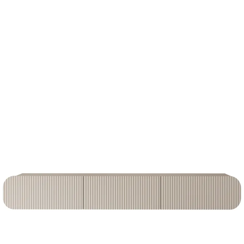 Lerva Tv-bänk 239 cm - Beige - Möbler - TV- & Mediamöbler - TV bänk & mediabänk