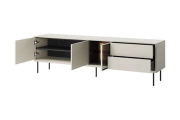 Levisa Tv-bänk 194x41 cm - Cashmere - Möbler - TV- & Mediamöbler - TV bänk & mediabänk