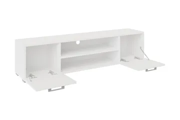 Lindesberg Tv-b änk 156 cm - Vit - Möbler - TV- & Mediamöbler - TV bänk & mediabänk