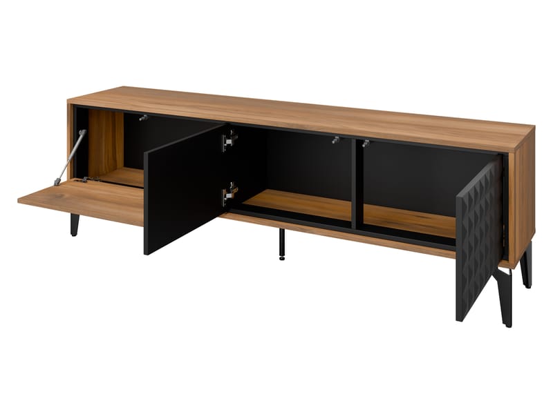 Lorvenn Tv-bänk 190 cm - Brun/Svart - Möbler - TV- & Mediamöbler - TV bänk & mediabänk