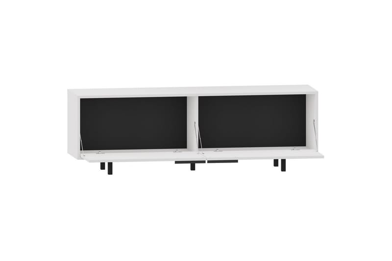 Lowboard Alberto 150x38x50 cm, Vit - 150x38x50 cm, Vit - Möbler - TV- & Mediamöbler - TV bänk & mediabänk