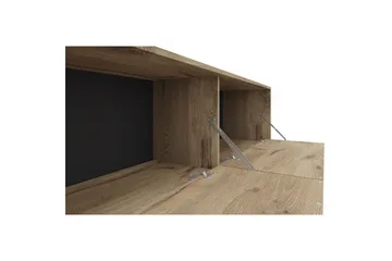 Lowboard Alberto 180x38x50 cm, Ek - 180x38x50 cm, Ek - Möbler - TV- & Mediamöbler - TV bänk & mediabänk