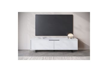 Lowboard Alberto 180x38x50 cm, Vit - 180x38x50 cm, Vit - Möbler - TV- & Mediamöbler - TV bänk & mediabänk