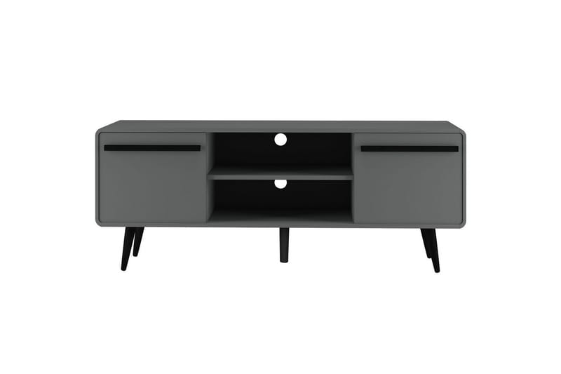 Lowboard Chantal Grå - Grå - Möbler - TV- & Mediamöbler - TV bänk & mediabänk