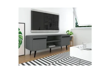 Lowboard Chantal Grå - Grå - Möbler - TV- & Mediamöbler - TV bänk & mediabänk