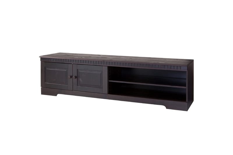Lowboard Cubrix Havana/lack - Havana/lack - Möbler - TV- & Mediamöbler - TV bänk & mediabänk