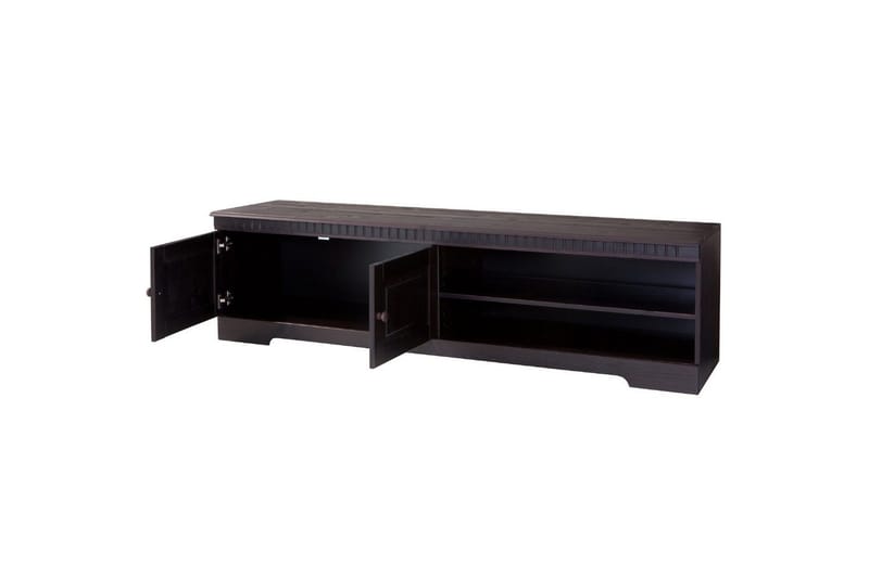 Lowboard Cubrix Havana/lack - Havana/lack - Möbler - TV- & Mediamöbler - TV bänk & mediabänk