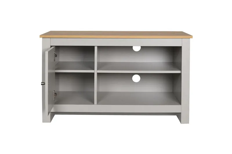 Lowboard Emerald 95x39x58 cm, Natur/Grå - 95x39x58 cm, Natur/Grå - Möbler - TV- & Mediamöbler - TV bänk & mediabänk