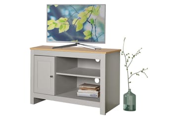 Lowboard Emerald 95x39x58 cm, Natur/Grå - 95x39x58 cm, Natur/Grå - Möbler - TV- & Mediamöbler - TV bänk & mediabänk