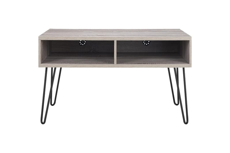 Lowboard Owen Grå/Ek - Grå/Ek - Möbler - TV- & Mediamöbler - TV bänk & mediabänk