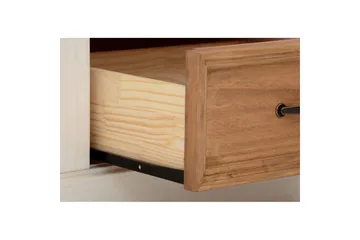 Lowboard Selma Vit/Fläck/Vax - Vit/Fläck/Vax - Möbler - TV- & Mediamöbler - TV bänk & mediabänk