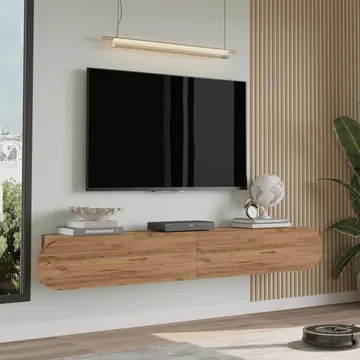 Lumina TV-bänk 180x29,5x31,6 cm - Atlantic pine - Möbler - TV- & Mediamöbler - TV bänk & mediabänk