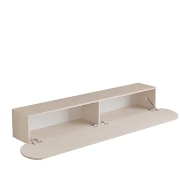 Lumina TV-bänk 180x29,5x31,6 cm - Sand - Möbler - TV- & Mediamöbler - TV bänk & mediabänk