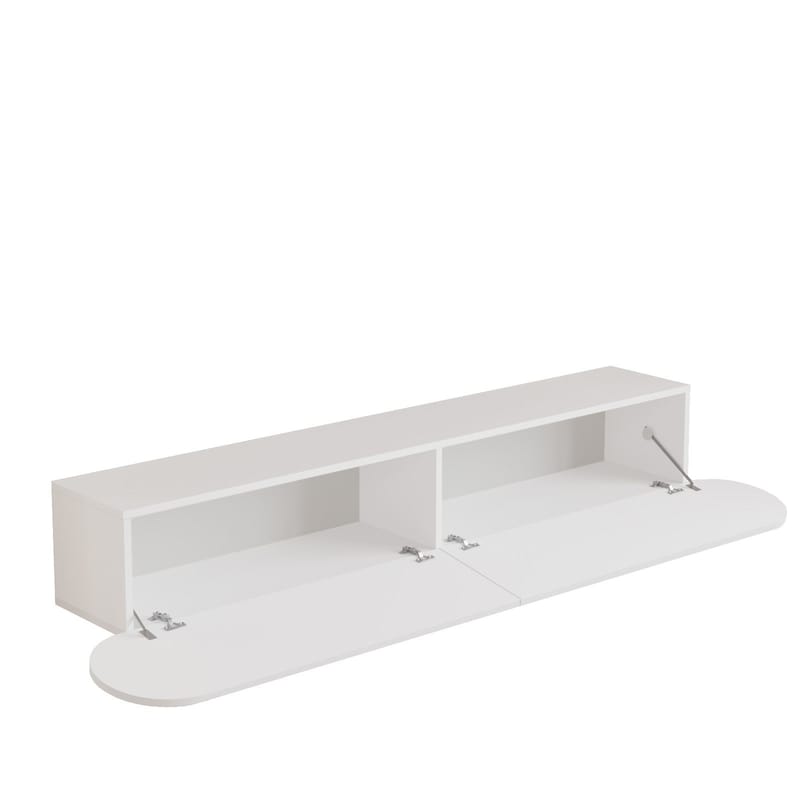 Lumina TV-bänk 180x29,5x31,6 cm - Vit - Möbler - TV- & Mediamöbler - TV bänk & mediabänk