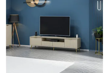Luxe Tv-bänk 180 cm - Sandsten - Möbler - TV- & Mediamöbler - TV bänk & mediabänk