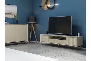Luxe Tv-bänk 180 cm - Sandsten - Möbler - TV- & Mediamöbler - TV bänk & mediabänk