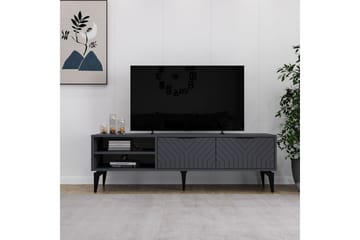 Lyven Tv-bänk - Grå - Möbler - TV- & Mediamöbler - TV bänk & mediabänk