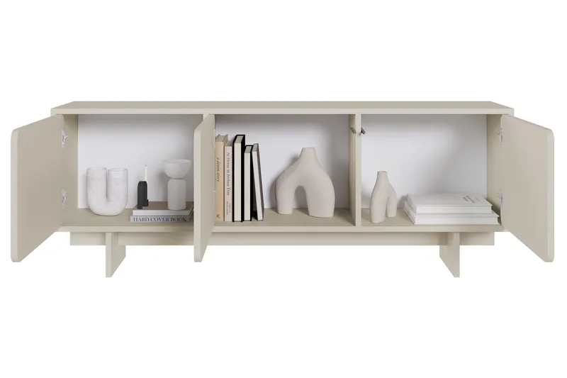 Marinport Tv-bänk 150 cm - Beige - Möbler - TV- & Mediamöbler - TV bänk & mediabänk