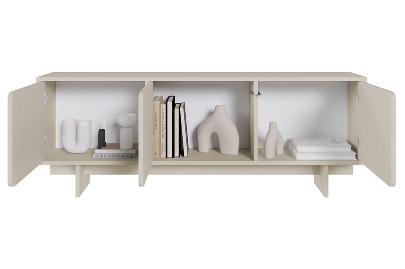 Marinport Tv-bänk 150 cm - Beige - Möbler - TV- & Mediamöbler - TV bänk & mediabänk